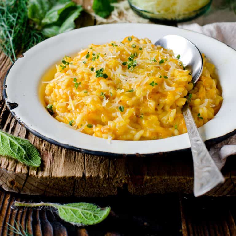 Low Protein Carrot And Bok Chow Risotto