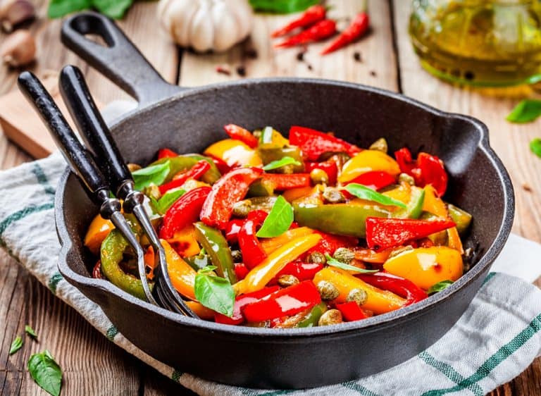 Low Protein Sweet and Sour Capsicum Stir Fry