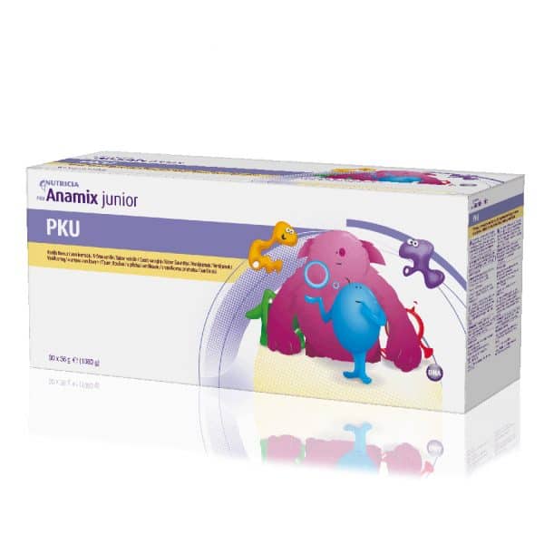 PKU Anamix Junior Powder Vanilla Box